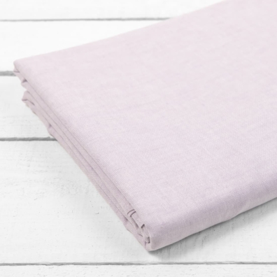 OLDA lin-bomull laken lys lilla - hvitt melert
