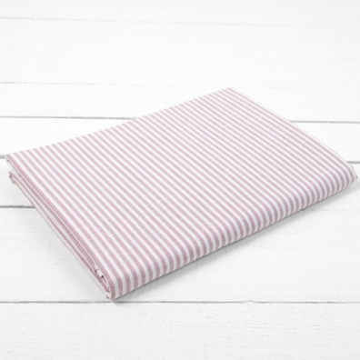 OLDA lin-bomull laken lilla stripete