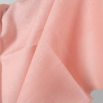 Linstoff lys rosa 150cm bredt