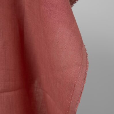 Satt rosa linstoff 150cm bredt