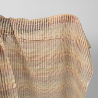 Linstoff stripete gjennomsiktig