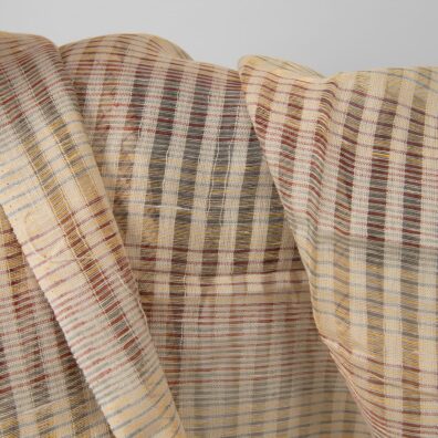 Linstoff stripete gjennomsiktig, 150cm bredt