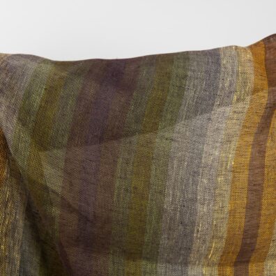 Linstoff flerfarget stripete gjennomsiktig passer til å sy skjerf, gardiner