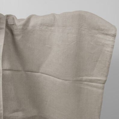 ”Vaffel” linstoff naturgrått