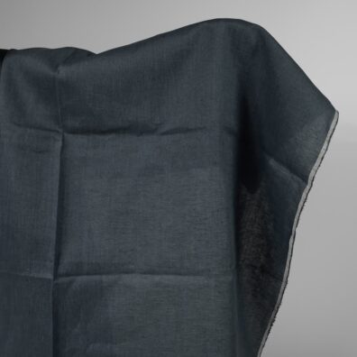 Linstoff denimblå-mørkeblå melert