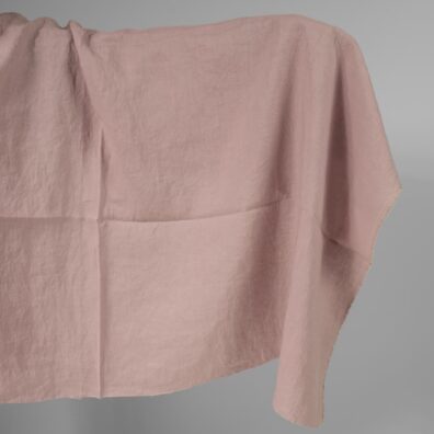 Linstoff lyslilla vasket