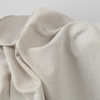 Halvlin stoff beige 220cm bredt