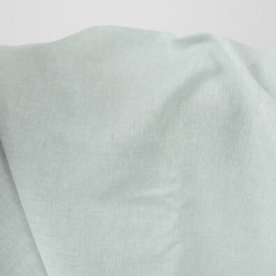 Halvlin stoff lyseblått 220cm bredt