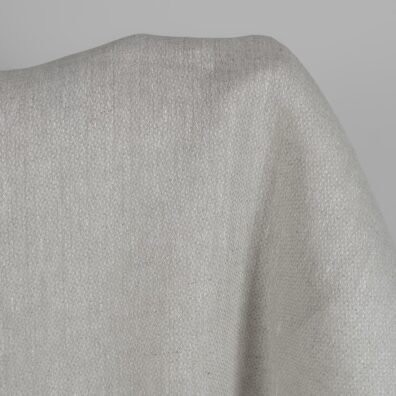 Linstoff lysegrått med diamantmønster til klær, hjemmetekstiler