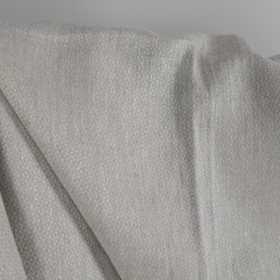 Linstoff lysegrått med diamantmønster 150cm bredt