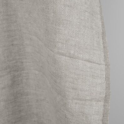 Linstoff lysegrått med ajourmønster 150cm bredt