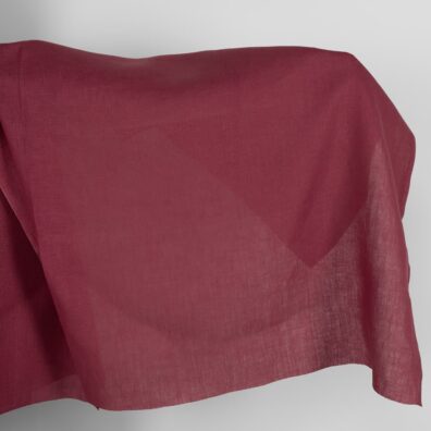 Linstoff kirsebærfarget