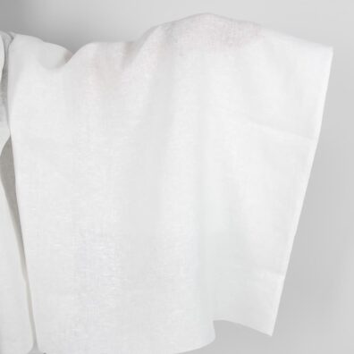 Linstoff melkehvitt med ajourmønster