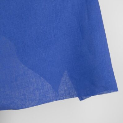 Linstoff i knallblått 150cm bredt