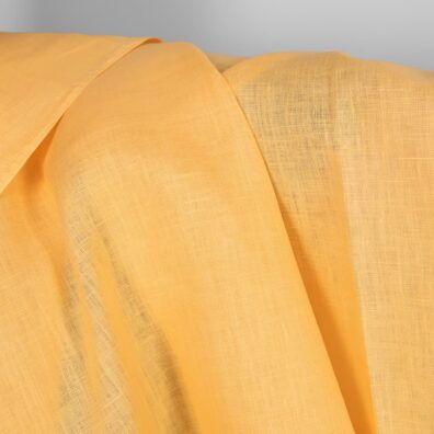Linstoff lysegult til klær, hjemmetekstiler