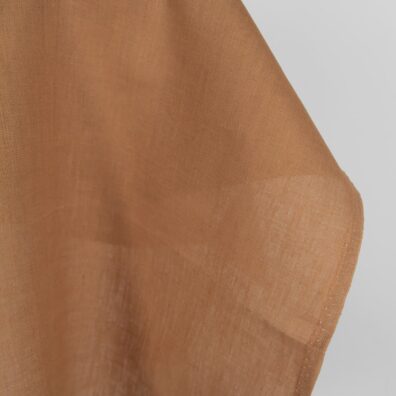 Linstoff lysebrunt til klær, hjemmetekstiler