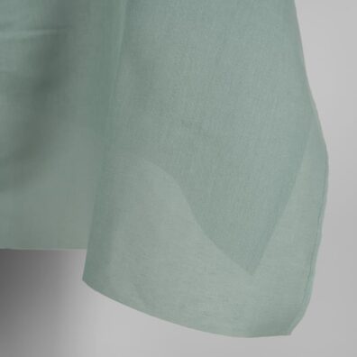 Lin-bomullsstoff akvamarin 150cm bredt