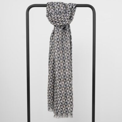 MOLI lin sjal grått