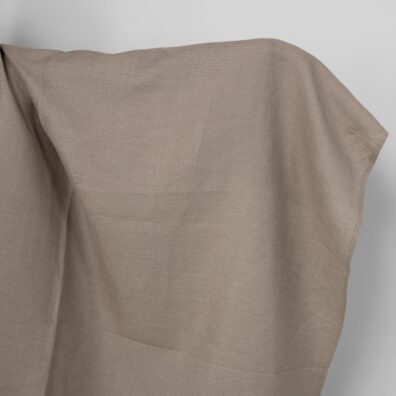 Halvlinstoff mørk beige ”vaffel”