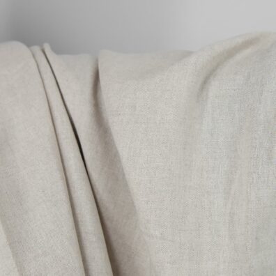 Halvlin stoff 280cm bredt beige