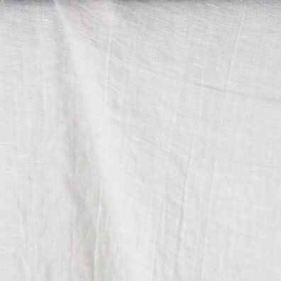 Linstoff saténg melkehvitt vasket mykt 145cm bredt