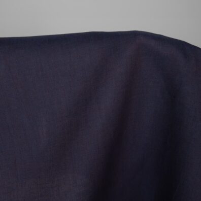 Linstoff brun-blå melert lett 150cm bredt