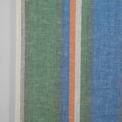 Håndkle linstoff flerfarget stripete 50cm bredt