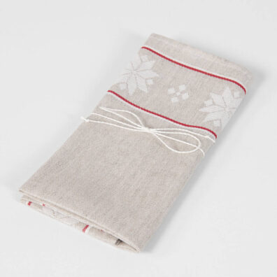 Halvlin kjøkkenhåndkle 75