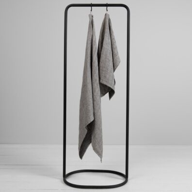 RAY linhåndkle grått