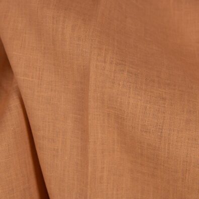 Linstoff i lysebrun farge 150cm bredt