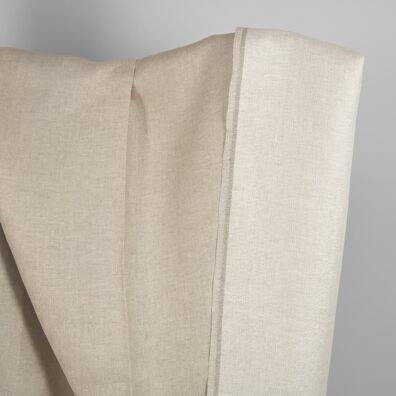 Linstoff tosidig melkehvit-naturlig