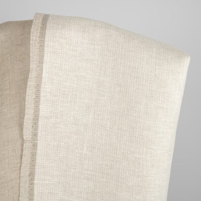 Linstoff tosidig melkehvit-naturlig 150cm bredt