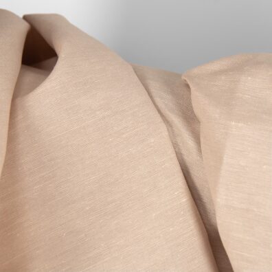 Halvlinstoff lysebrunt - lys kremfarget meliert