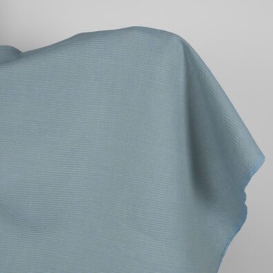 Lin-bomullsstoff blågrønnaktig vaffel