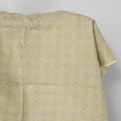 Gult floral linstoff