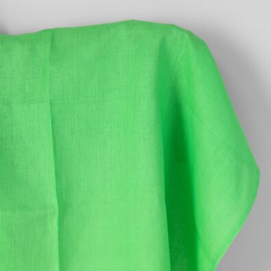 Linstoff i neongrønn