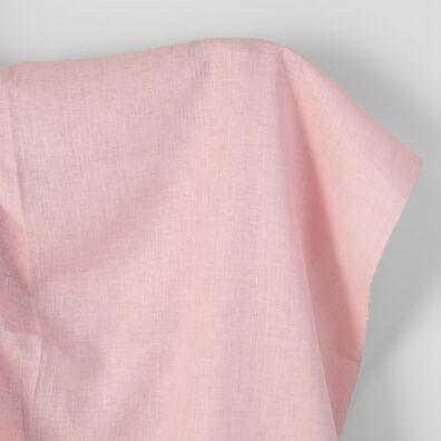 Linstoff i pastellrosa