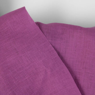 Linstoff i en rik rosa farge 150cm bredt