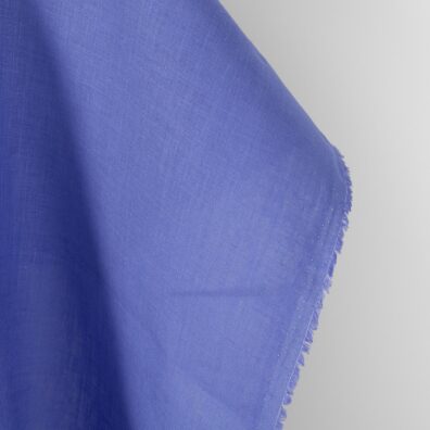 Blått linstoff 150cm bredt