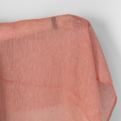 Linstoff beige-rosa gjennomsiktig