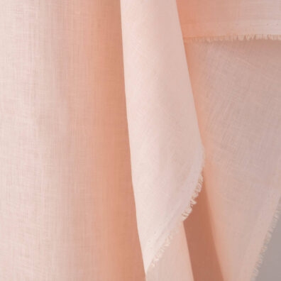 Linstoff blekrosa lett 150cm bred