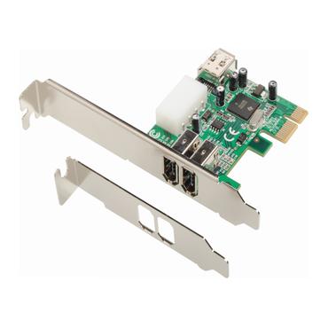 Dawicontrol DC 1394 PCIE - FireWire-adapter - PCIe - 3 portar