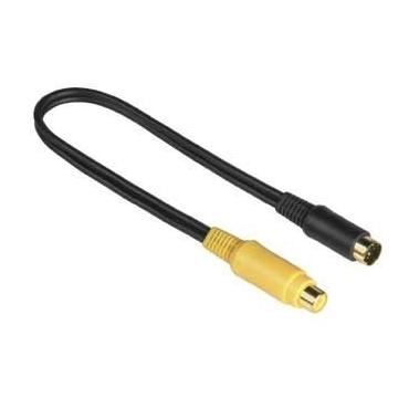 Hama Adapter S-VHS -Plug - RCA Socket 0,2 m Sort