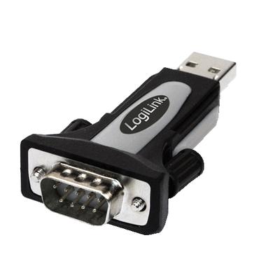 LogiLink USB 2.0 to Serial Adapter - seriell adapter - USB 2.0 - RS-232
