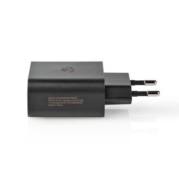 Oplader / Snellaad functie / 1.5 / 2.0 / 2.5 / 3.0 A / Outputs  1 / USB-C / 32 W / Automatische Voltage Selectie