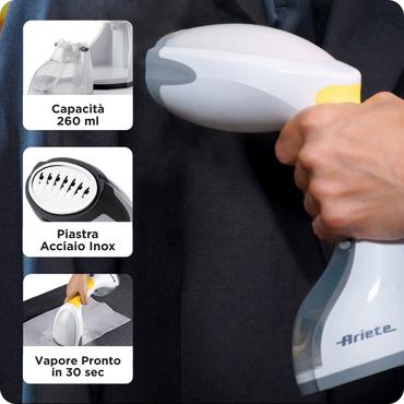 Ariete 4167/00 H&aring;ndholdt bekl&aelig;dningsdamper 0,26 L 1200 W Hvid