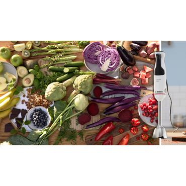 Bosch Serie | 4 ErgoMaster MSM4W210 - handmixer - vit