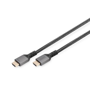 DIGITUS HDMI-kabel med Ethernet - 2 m