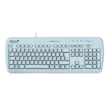 Medigenic Essential tastatur Medicinsk USB + PS/2 Tysk Hvid