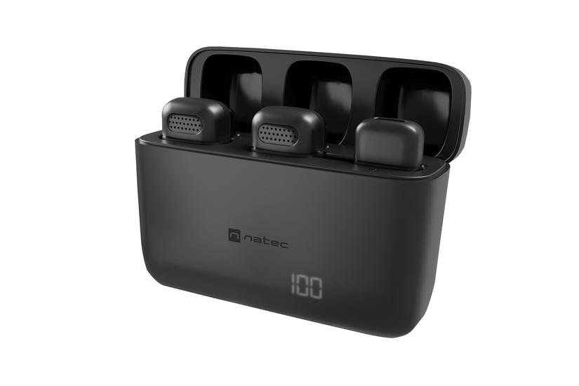 Natec Hopper krawatowy bezprzewodowy USB-C (2 sztuki)
